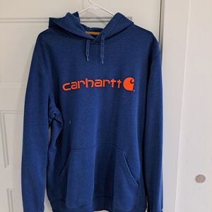 Carhartt Men's Blue Hoodie Sweater